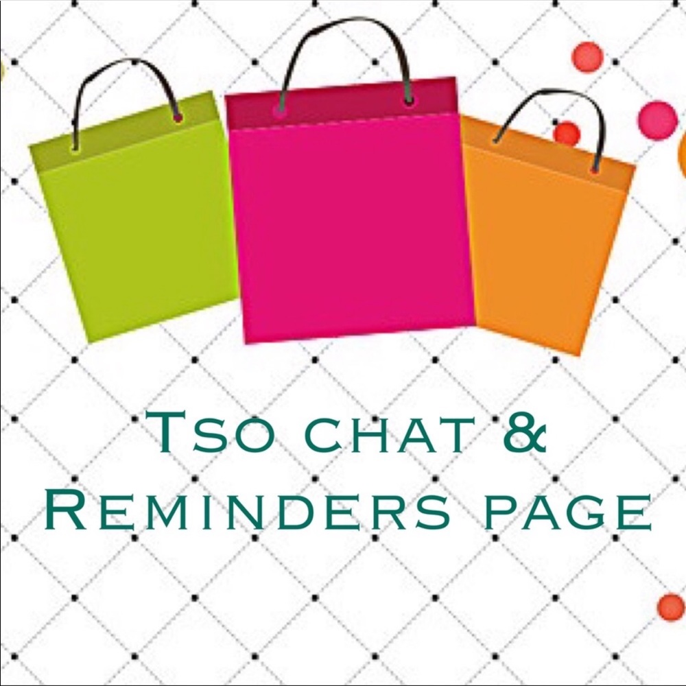 ⏰TSO Chat and reminders page! Like and Tag!